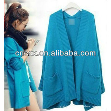 13STC5534 ladies sweater cardigan wool poncho wholesale